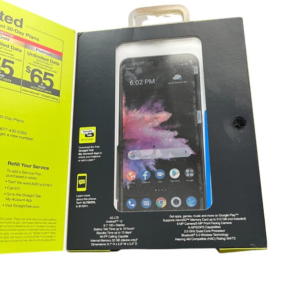 Straight Talk New In Box Cell Phone NEW - Picture 3 of 6